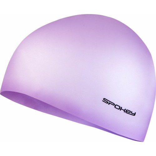 Silikoninė plaukimo kepuraitė violetinė Spokey Summer Cup