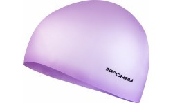 Silikoninė plaukimo kepuraitė violetinė Spokey Summer Cup