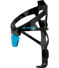 FORCE PAT bottle cage, technopolymer (black/blue)