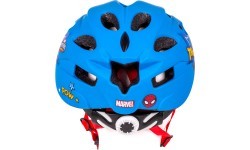 SPIDERMAN Helmet, in-mold, 52-56 cm (blue/red)