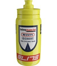 Elite Fly Teams Wanty-Gobert Water Bottle, 550 ml (yellow)