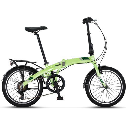 Велосипед Mosso Marine 20" 7G размер 12" (31см) (светло-зелёный)