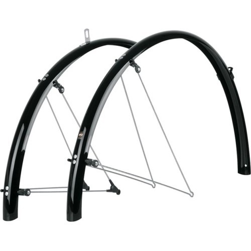 SKS Bluemels Shiny fender set 42mm 28" (black)