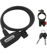 Spyna FORCE Lux Trosas, 120/8mm (juoda)