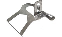 Fender mounting bracket 70mm, metal (silver)