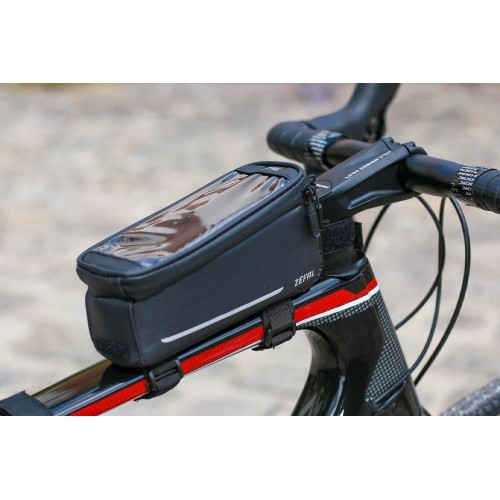 ZEFAL frame bag with phone holder 0.8l (black)