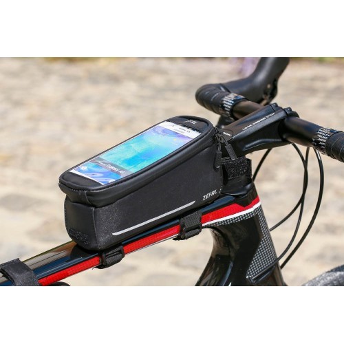 ZEFAL frame bag with phone holder 0.8l (black)