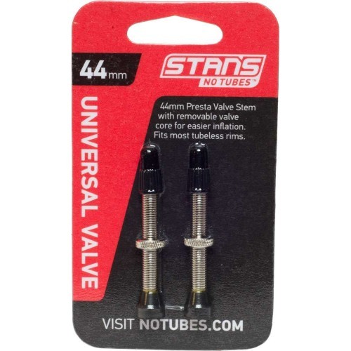 Ниппели Stan's NoTubes для бескамерных покрышек 44mm (чёрные)
