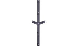 SET OF WALL HOLDERS STR28 BAR HOLDER + STR29 WEIGHT RACK HMS