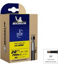 MICHELIN Air Stop Inner Tube 28" Auto-SV 48mm 700x33/46