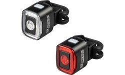 Žibintų komplektas FORCE FLEA // 200LM, USB-C
