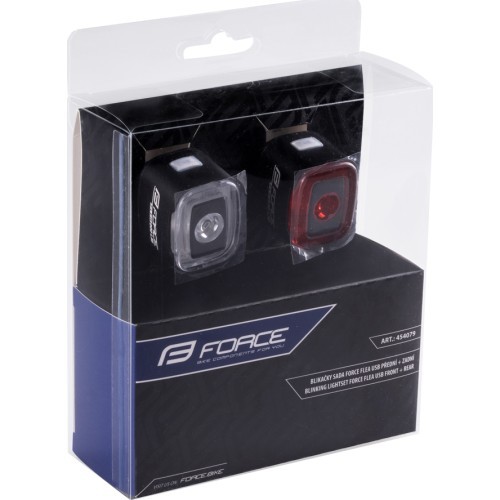 Комплект фонарей FORCE FLEA // 200LM, USB-C