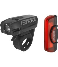 Комплект фонарей FORCE Glare USB