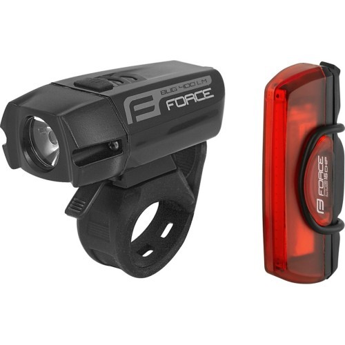 Žibintų komplektas FORCE Glare USB