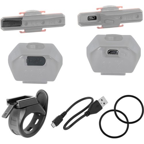 Комплект фонарей FORCE Glare USB