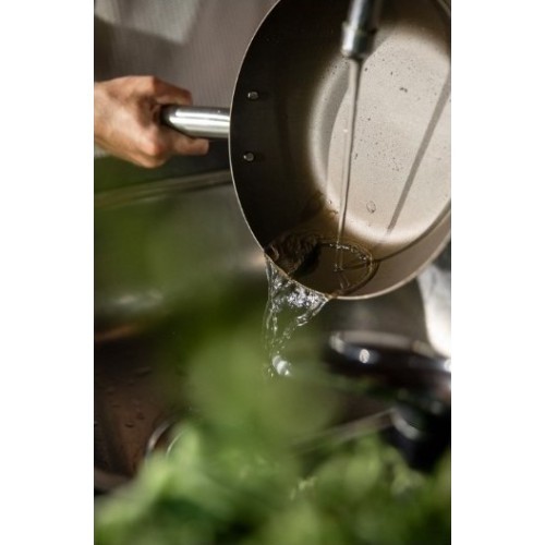 Carbon Steel Wok Pan Skottsberg 24cm