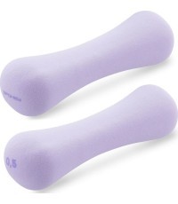 Set of neoprene dumbbells Spokey BONE 2x 0,5 kg