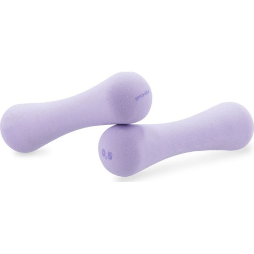 Set of neoprene dumbbells Spokey BONE 2x 0,5 kg