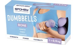 Set of neoprene dumbbells Spokey BONE 2x 0,5 kg