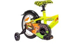 4KIDS Lion 16" bike, size 10" (25.5 cm) (aluminium, yellow)