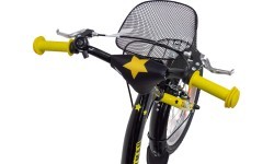 Детский велосипед 4KIDS Nightman 16", рама 10" (25,5 см), стальной, чёрно-синий