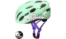 Шлем FROZEN, in-mold, 52-56 см (зелёный)
