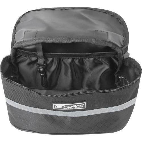 Handlebar bag FORCE Roller 1.9l (black)
