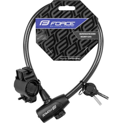 Spyna FORCE Strong su laikikliu, 60/12mm (juoda)