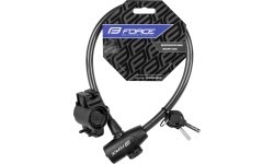 Spyna FORCE Strong su laikikliu, 60/12mm (juoda)
