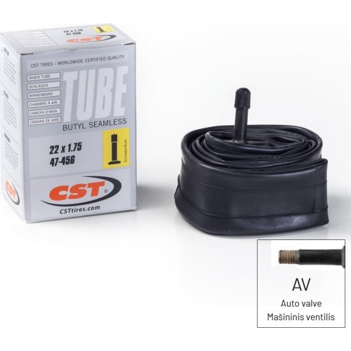 CST inner tube 22x1.75 (47-456), AV29