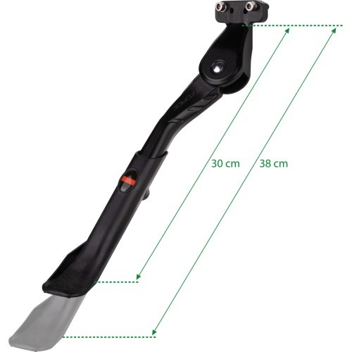 Atraminė kojelė FORCE E-Bike Eco 24-29" alium. (juoda)