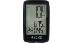 KLS Contest WL Bicycle Computer / Wireless / 8 Functions (Black)