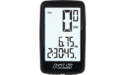 KLS Contest WL Bicycle Computer / Wireless / 8 Functions (Black)
