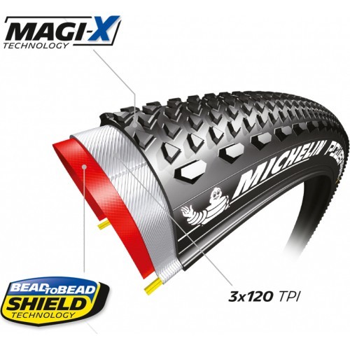 MICHELIN Power Gravel Classic 700 x 35C (35-622) tyre, tubeless, foldable