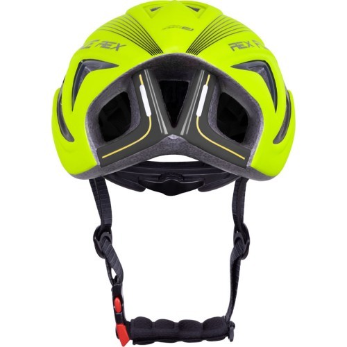 Шлем FORCE Rex 54-58cm S-M (флуоресцентный/чёрный)