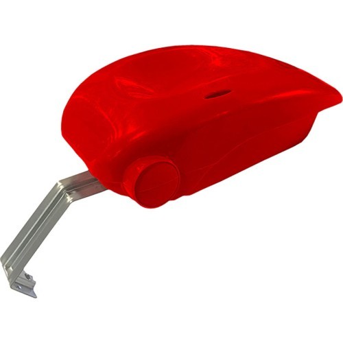 Children's bicycle rear rack box (red)
