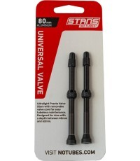 Ниппели Stan's NoTubes для бескамерных покрышек 80 мм (чёрные)