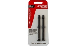 Ventiliai Stan's NoTubes bekamerinėms padangoms 80mm (juodi)