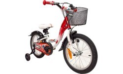 4KIDS Cherry 16" dydis 9.5"(24 cm) (plieninis, raudona/balta)