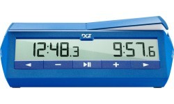 Цифровые шахматные часы DGT 1500, синие