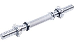 Threaded Dumbbell Bar w/ Collars inSPORTline Tufor 40 cm / 30 mm