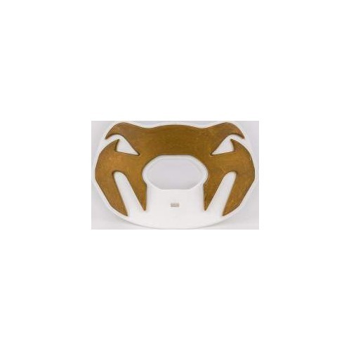 Venum Elite Lipguard Logo Edition dantų apsauga, balta/auksinė