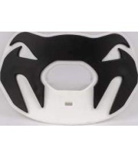 Капа Venum Elite Lipguard Logo Edition, белая/чёрная