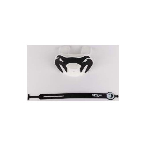 Venum Elite Lipguard Logo Edition - White/Black