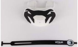 Venum Elite Lipguard Logo Edition dantų apsauga, balta/juoda