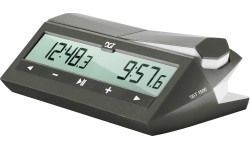 Skaitmeninis šachmatų laikrodis DGT 1500, pilkas