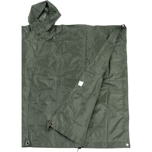 Rip Stop Poncho MFH - Green