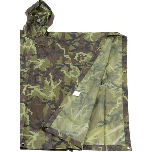 Rip Stop Poncho MFH - M 95 CZ Camo