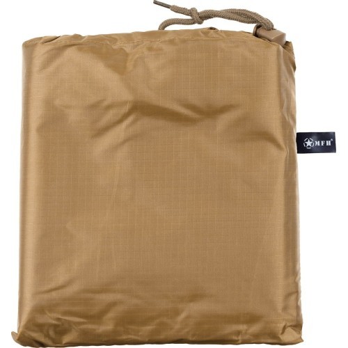 Neperšlampama striukė poncho Rip Stop MFH – Coyote Tan
