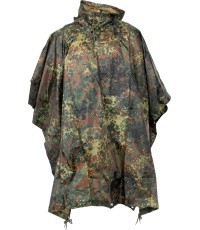 Дождевик-пончо MFH Rip Stop - BW Camo
